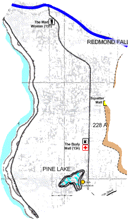 Pine Lake Map